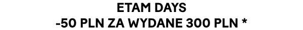 -50 PLN za wydane 300 PLN, -100 PLN za wydane 500 PLN