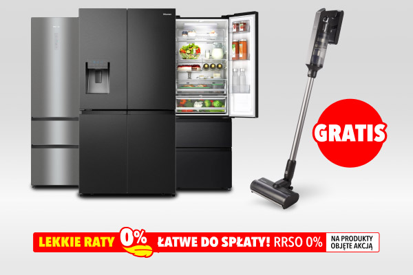 przy zakupie lodówki objętej promocją