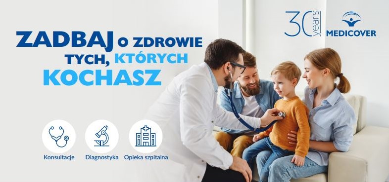Zadbaj o zdrowie tych, których kochasz. Już od 3,5 zł dziennie.