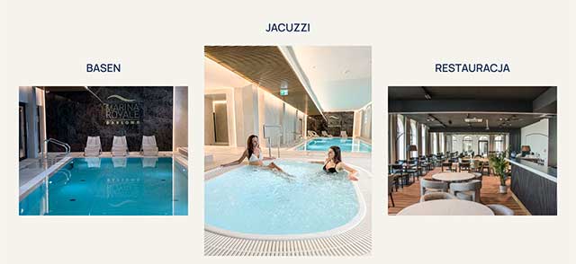 BASEN
JACUZZI
RESTAURACJA