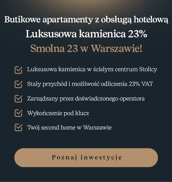 Zainwestuj w nowy apartament o funkcji hotelowej