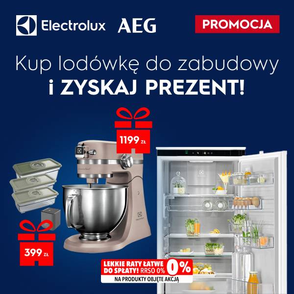 Kup lodówkę do zabudowy