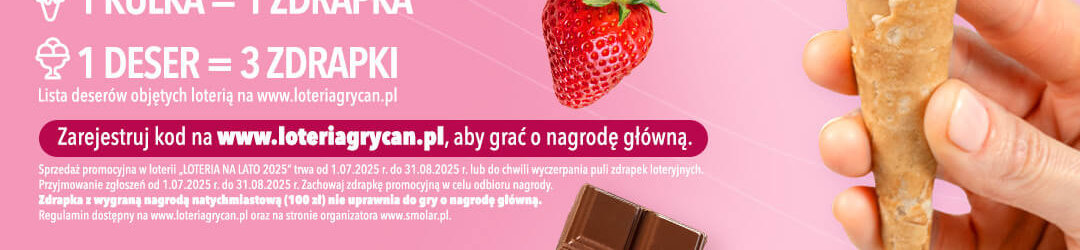 Grycan - Smakuj lody i graj o nagrody