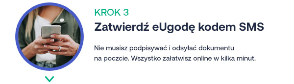 Krok 3: Zatwierdź eUgodę kodem SMS