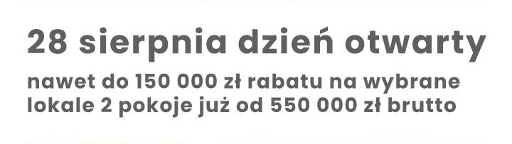 28 sierpnia dzień otwarty