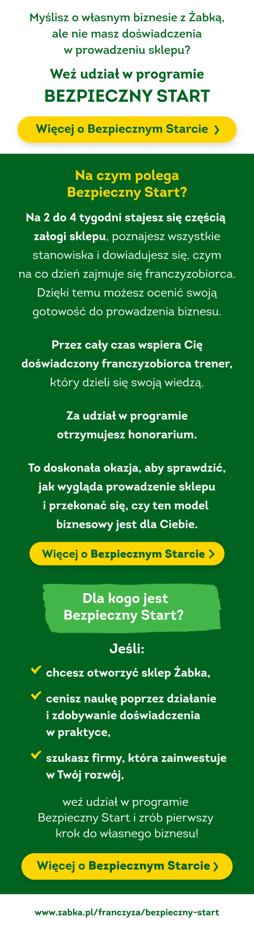 Sprawdź jak otworzyć swoją Żabkę