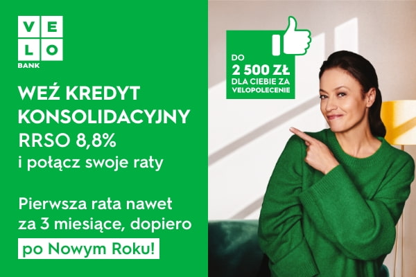 POŻYCZKA GOTÓWKOWA - VeloBank. Pobierz obrazek.