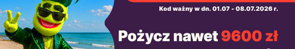 Pożycz nawet 9600 zł RRSO 297,33%