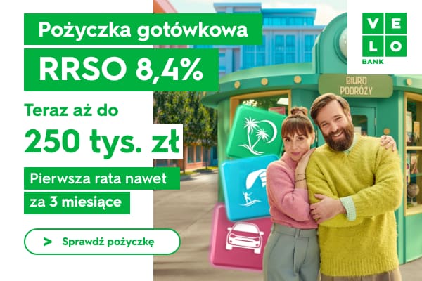 POŻYCZKA GOTÓWKOWA - VeloBank. Pobierz obrazek.