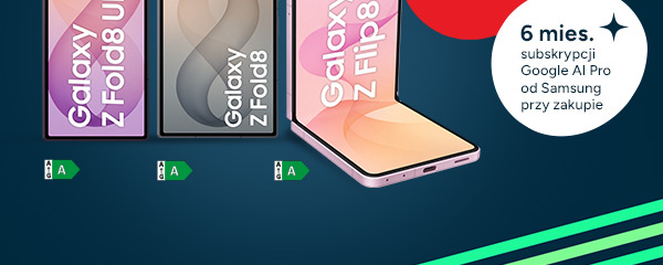 6 mies. subskrypcji Google Ai Pro od Samsung przy zakupie