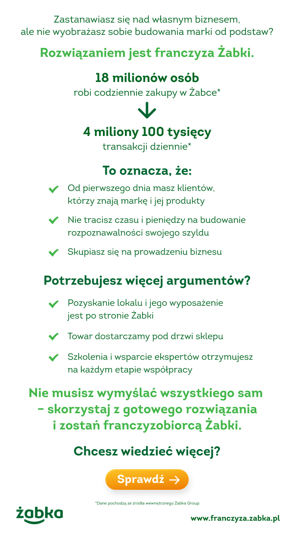 #DobrzeMieć Żabkę!