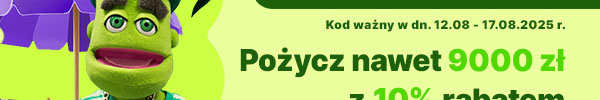 Pożycz nawet 9000 zł RRSO 308,10%
