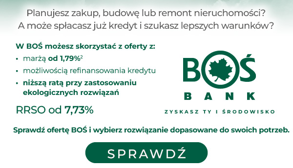 Niższe raty dzięki zastosowaniu ekologicznych rozwiązań