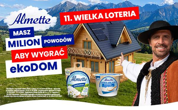 Almette - Masz milion powodów, aby wygrać ekoDOM