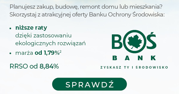 Niższe raty dzięki zastosowaniu ekologicznych rozwiązań