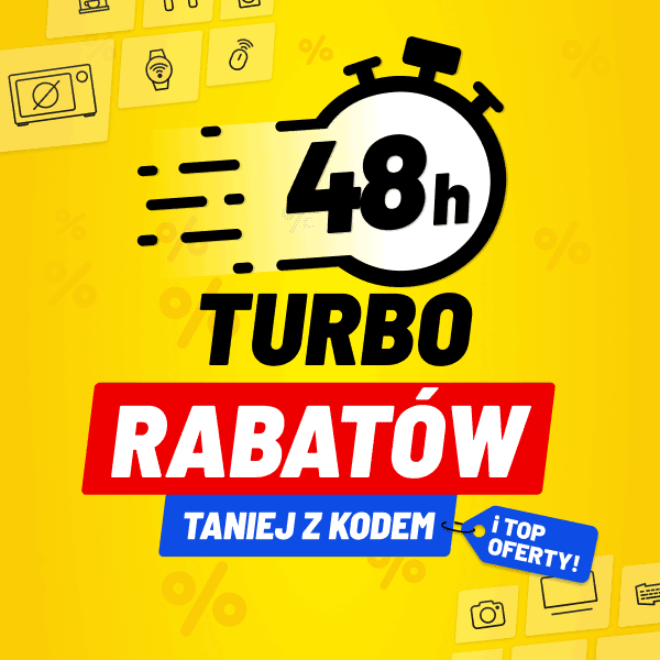48h turbo rabatów.Taniej z kodem i top oferty.