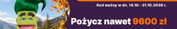 Pożycz nawet 9600 zł RRSO 297,32%