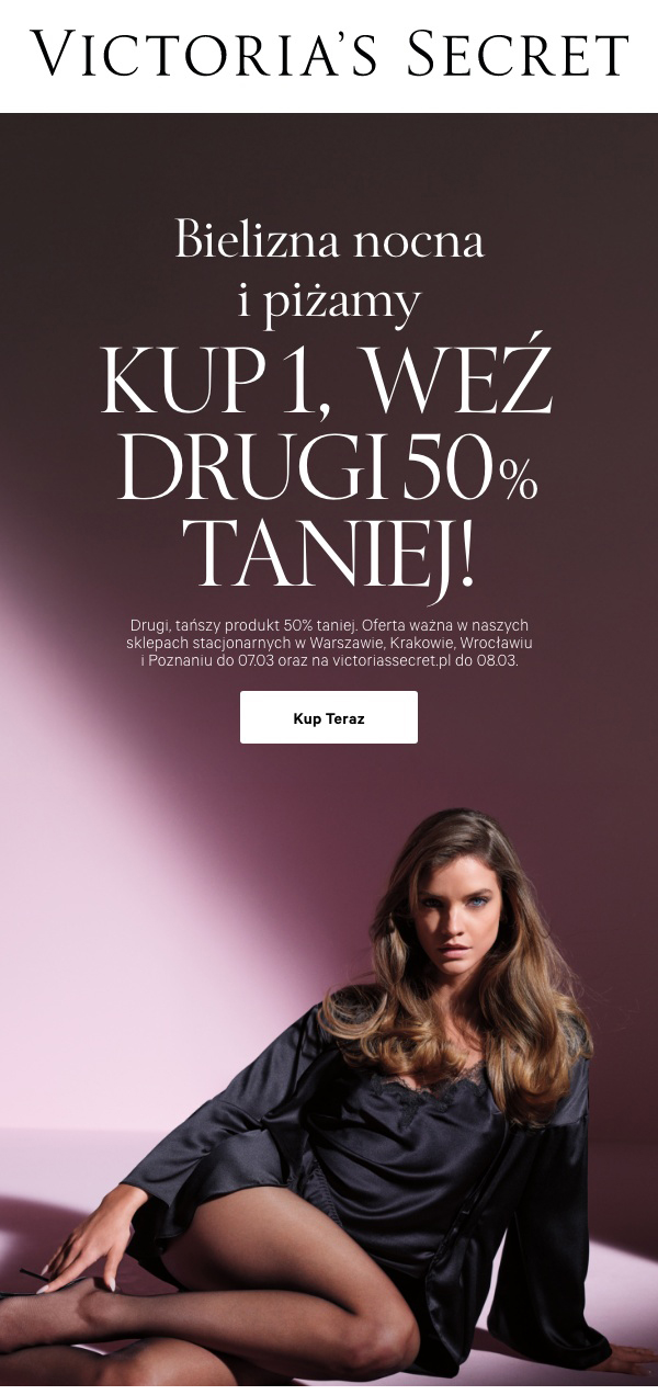 Body, gorsety, koszule nocne i kultowe piżamy w niższych cenach.