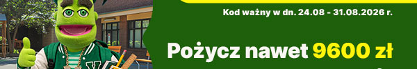 Pożycz nawet 9600 zł RRSO 297,33%