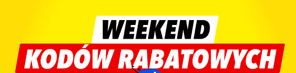 Weekend kodów rabatowych