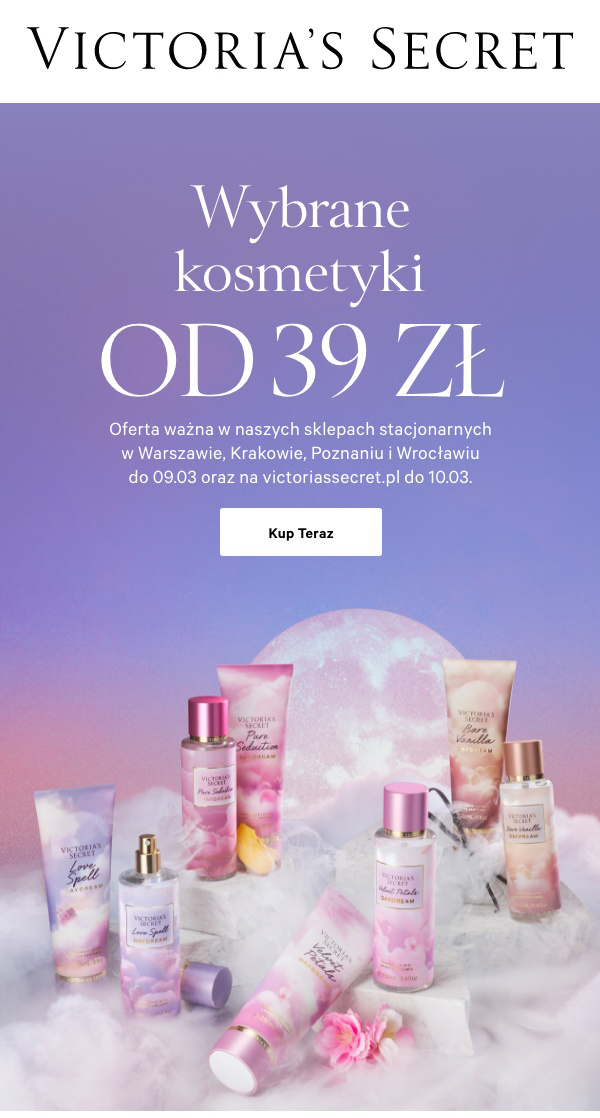 Mgiełki, balsamy i wody perfumowane w wyjątkowo niskich cenach.