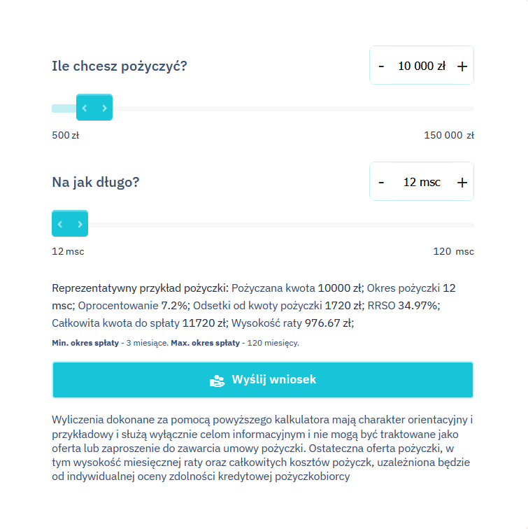Nowy rok z ratką, 10 000 zł na 12 miesięcy